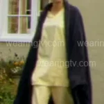 Black Solid Cardigan