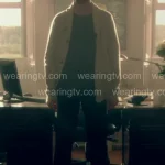 Cream Solid Cardigan